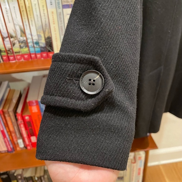 Michael Kors Wool Blend Modern Fit Coat - Size XXS Black - Picture 7 of 14